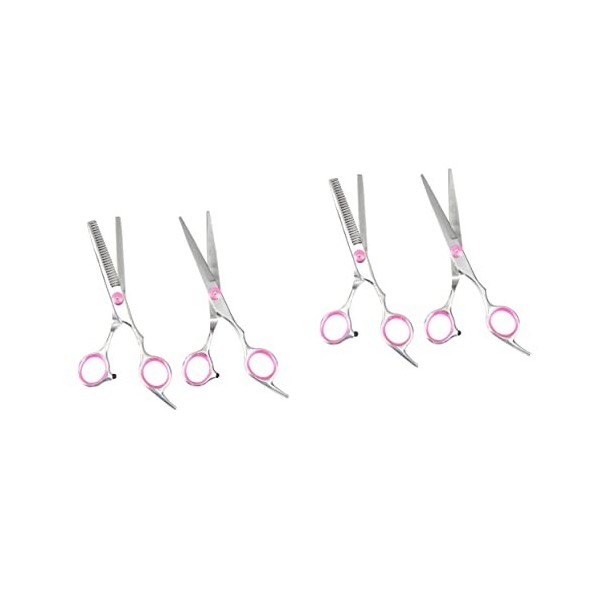 FRCOLOR 6 Pièces Outils De Coiffure Ciseaux De Cheveux Ciseaux De Coiffure Ciseaux Ciseaux De Coiffeur Cisailles De Coiffeur 