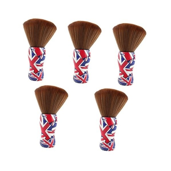 Beavorty 5 Pièces Brosse De Nettoyage Des Cheveux Barbier Blaireau Hommes Cadeau Brosses Brosse À Cheveux Nettoyant Hommes Bl