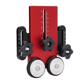 Gabarit de Scie à Table à Déchirure Fine, Guide de Gabarit de Scie à Table étendu Coulissant en Douceur, échelle Claire Durab