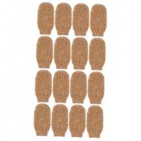 POPETPOP 16 Pièces Gants De Bain Gant Exfoliant Coréen Gommage Gant Coréen Exfoliant Gant Gants De Douche Nettoyage Épurateur