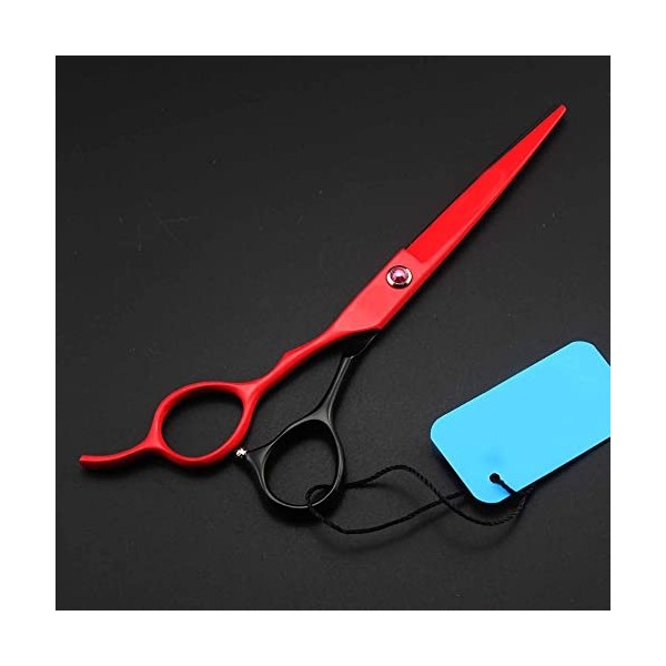 Ciseaux de coupe de cheveux, 6 pouces ciseaux de cheveux professionnels en acier pour main gauche coupe salon de coiffure cis