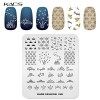 KADS Plaque de stamping tendance pour nail art FA052 