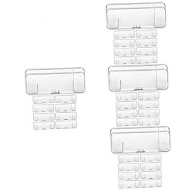 ABOOFAN 40 Pcs Boîte De Rangement Pour Rasoir De Sécurité Pour Rasoir De Protection Pour Rasoir Pour Rasoir De Sécurité Suppo