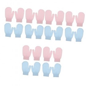 24 Pièces Gants De Serviette De Bain Outils DÉpurateur De Bain Gommage Corporel Mitaines Exfoliantes Gants De Luffa Éponge B