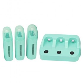 3 Pièces Rouleau sur Cire Dépilatoire Interrupteur Indépendant Chauffe-hommes Femmes Maison électrique épilation Chauffe-cire