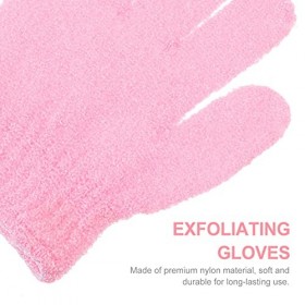 FRCOLOR 70 Pièces Gants De Bain À Cinq Doigts Gants De Gommage Pour Le Visage Serviettes De Bain En Coton Luffa Gant De Lavag