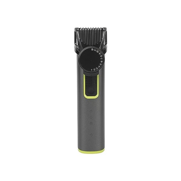 Tondeuse à Barbe électrique 4 en 1, Portable Rechargeable par USB Réglable IPX7 étanche Professionnelle Tondeuse à Poils de N