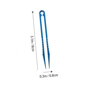 OSALADI 7 Pinces En Alliage De Titane Outils De Fruits De Mer Pince À Épiler De Précision Pince À Épiler Droite Pince À Épile
