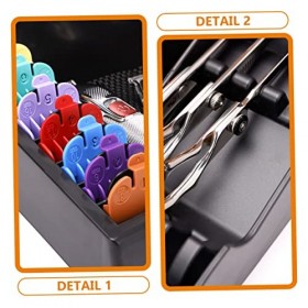 Beavorty Tondeuse Portable Pour Avec Plateau Stockage Ciseaux Organisateur Tondeuses Coupe De Cheveux Station De Gardien Outi