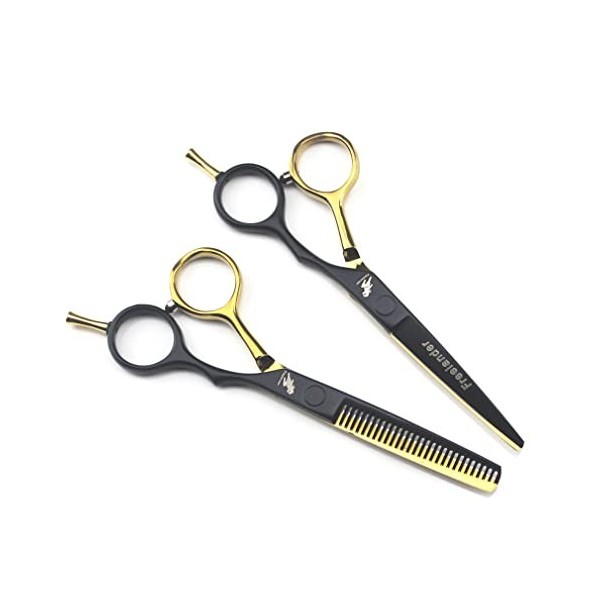 Outils De Kit De Ciseaux De Coupe De Cheveux Multifonctionnels De 5,5 Pouces, De Ciseaux De Coiffure Professionnels En Acier 