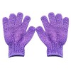 Gants de Vaisselle, Forme Douche Gommage crème exfoliante Dos Massage Coton Peau hydratant Spa Serviette de Bain Cuvettes de 