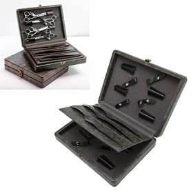 Sac de Ciseaux de Cheveux, Sac de Rangement de Ciseaux de Cheveux Professionnel pour Salon de Coiffure pour Barbier