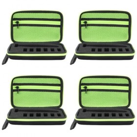 minkissy 4 Pcs Rasoir Sac De Rangement Tondeuses À Cheveux Cas Rasoir Étui De Rangement Maquina De Afeitar Para Hombre Étui R