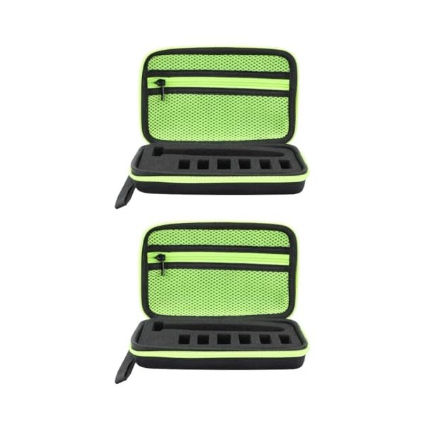 minkissy 4 Pcs Rasoir Sac De Rangement Tondeuses À Cheveux Cas Rasoir Étui De Rangement Maquina De Afeitar Para Hombre Étui R