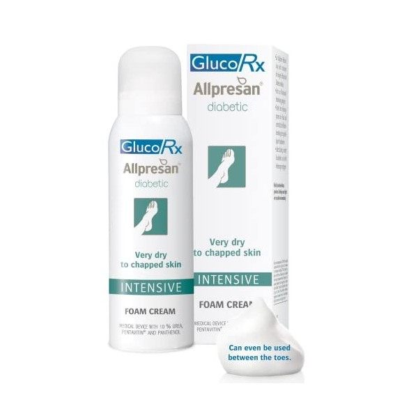 GlucoRx Foot Foam Crème Intensive 300 ml