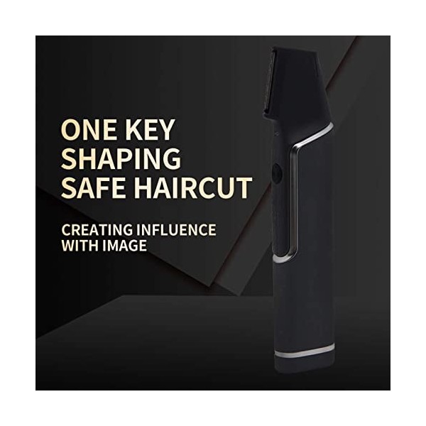 Tondeuse électrique étanche for Hommes, Rasoir et Tondeuse à Cheveux avec lumière LED, Rasoir dhygiène Masculine Rechargeabl