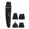 YFFTTKD Rasoir électrique pour Hommes, Rasage Multifonctionnel Pratique Lady Shaver 5-en-1 USB Charge pour la Maison pour Hom