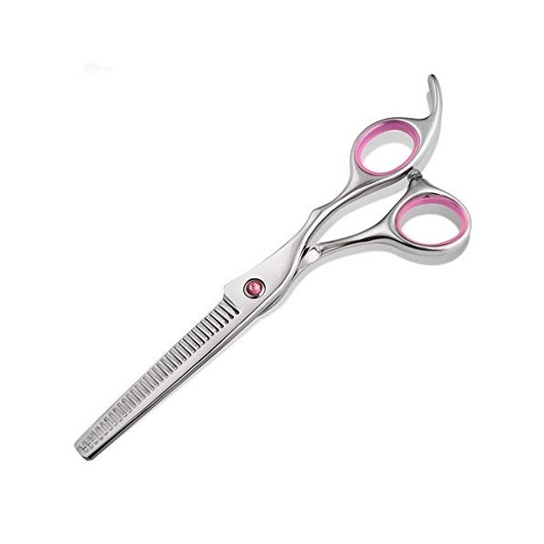 Outils de coupe des cheveux Ciseaux De Coiffure De 6,0 Pouces + Ciseaux De Coiffure pour femme Color : Pink 