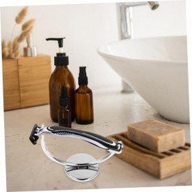 POPETPOP 3 Pcs Porte-Brosse Brosse Rasoir Stockage Support De Rasoir De Sécurité Support De Blaireau Support De Brosse De Ras
