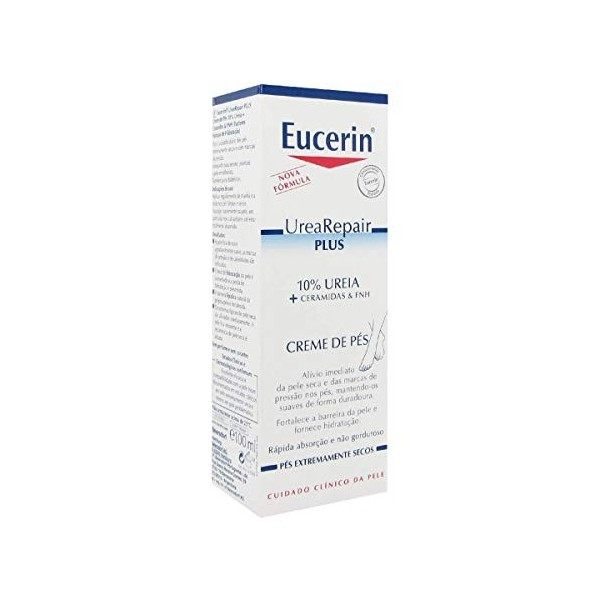 Eucerin Urée Repair plus 10% Urée Crème Pieds Très Secs, 100 ml