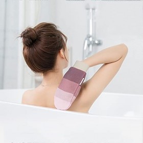 XUAN ZILUO Gants Exfoliants 4pack Gants exfoliant corporel Profonde Gants exfoliant corporel groombeur Gant Peau Morte Retire