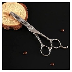 NC Ciseaux de Coiffure à poignée de modèle Ciseaux de Coiffure, Cheveux de Rasoir Professionnels, cisailles Plates, cisailles