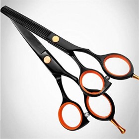 Chaomeiart 5.5 Professionnel Ciseaux De Coiffure Set Barber Dilution Ciseaux Cheveux Japonais Salon Ciseaux Doigt en Acier In