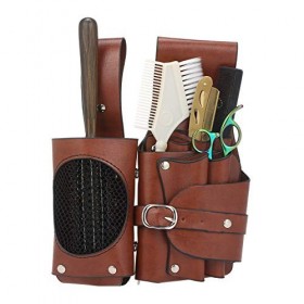 Sac De Taille pour Ciseaux De Coiffure Coiffure Sac à Ciseaux PU Cuir Barber Accessoires Coiffeur Holster Sac à Ciseaux Sac à