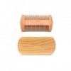 AnSafe Ensemble de blaireaux de Rasage Mousse Savon en Bois Brosse à Barbe Peigne Coiffure Accessoires