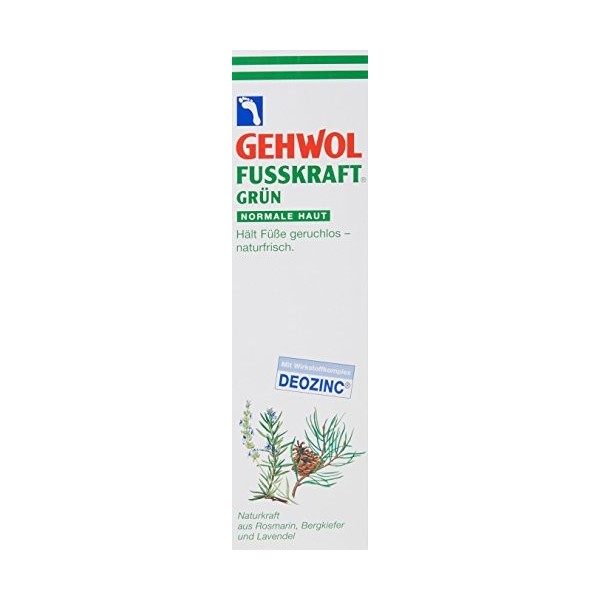 Gehwol Tube de crème pour les pieds Vert 125 ml