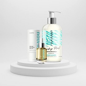 Coochy Plus Crème de Rasage Intime Coco Allure + NOURIA Kit dhuile Hydratante élixir Pré-rasage - HydroLock & Hydratant et S