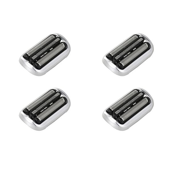 LINGLOUZAN 4X Tête de Rasoir électrique de Remplacement pour 73S Série 7 70-N1300S 70-S4200Cs 70-B7200Cc 70-N4300Cs 70-B4320C