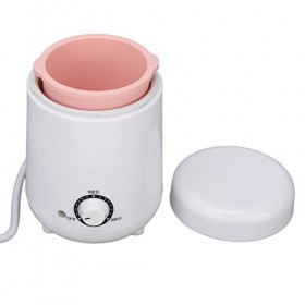 Chauffe-cire pour Lépilation Chauffe-cire de Paraffine avec Pot Intérieur en Silicone 250 Cc pour la Maison et le Salon bla