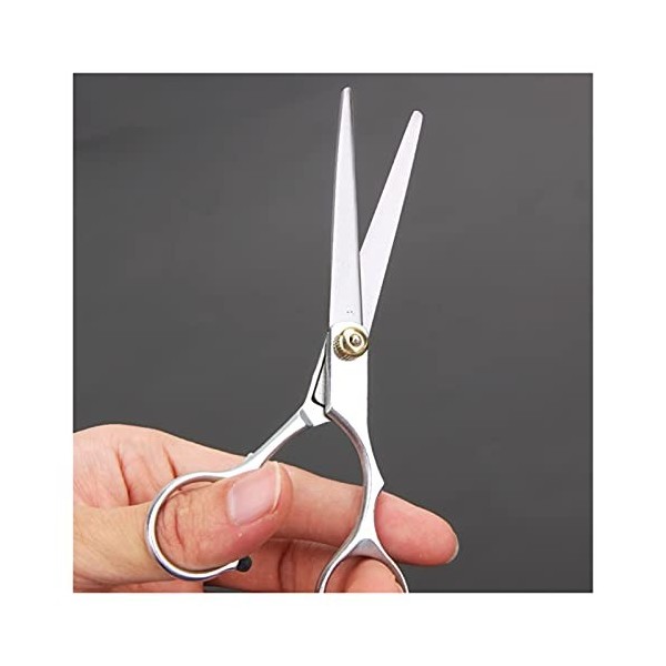 OUYOXI Professional Barber Hair Scissors 5.5 / 6.0 pouces Coupe Diluage Dilus Cisailles Coiffure Outil de coiffure Acier inox