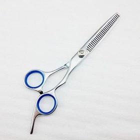 OUYOXI Ciseaux De Coiffeur, 6 Pouces De Poche Coiffeur Coiffeur Coiffeur Courbé pour La Coupe De Cheveux Beauté Coiffeur Cise