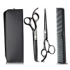 Ylingling Store 4/10/11 PCS Ciseaux de Coiffure Professionnels Barber Barber Coup Hair Salon Hurning Hair Cutter Poby for Hai