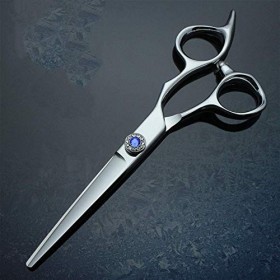 GaoF Ciseaux de Coiffure 440C à Manche épais Professionnel de Haute qualité, 6 Pouces, Cisaillement Plat, résistant à la Corr