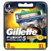 Gillette Fusion 5 ProGlide Power Lot de 8 lames de rasoir Emballage d’origine lot de 2 x 4 lames ou lot de 1 x 8 lames 