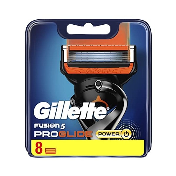 Gillette ProGlide Power Lames de rechange, lot de 8