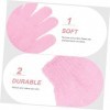 FOMIYES 70 Pièces Gants De Bain À Cinq Doigts Gants De Gant De Sable Pour Le Nettoyage Éponge Du Visage Gants De Douche Luffa