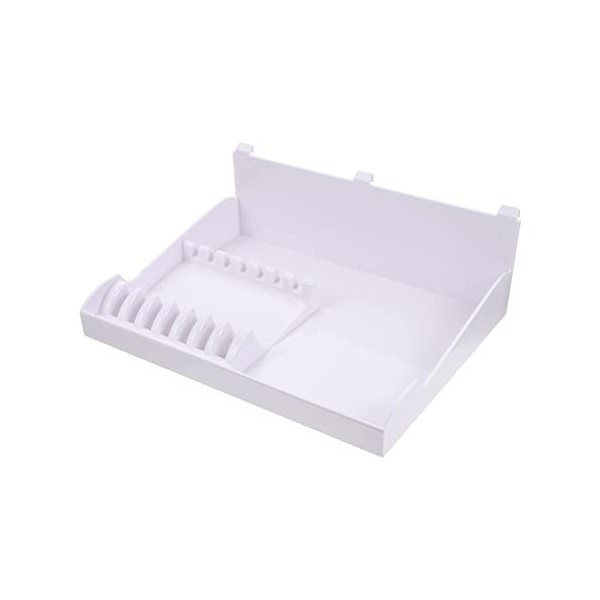 FOMIYES 2 Pièces Peigne Professionnel Support Clips Gardien Bureau Cisailles Stockage Brosses Ciseaux Barbier Peignes Coiffur