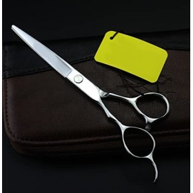 Ciseaux de coupe de cheveux, 5,5"/ 6" ciseaux à cheveux gaucher salon de coiffure outil de coiffure coupe amincissement ensem...