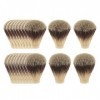 kowaku Ensemble de 20 Brosses de Rasage pour Hommes - Accessoires de Salon pour Coupe de Cheveux