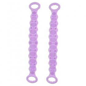 ABOOFAN 6 Pièces Serviette De Bain en Silicone Serviette De Gommage pour Le Corps Chiffon Exfoliant Serviettes De Nettoyage C