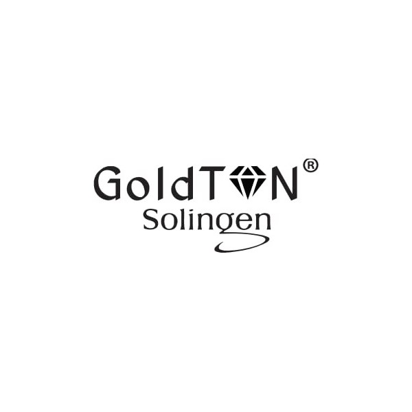 GOLDTON Céramique Noire Ciseaux de coiffure 6 pouce - J2 Acier Japonais - Ciseaux de salon de coupe de cheveux et de barbe - 