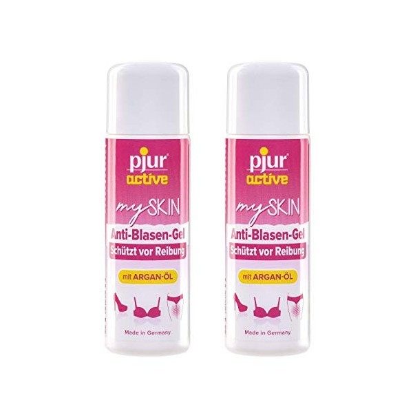 pjuractive mySKIN - Gel de protection cutanée pour femme - Prévient les douleurs causées par les ampoules et les frottements 