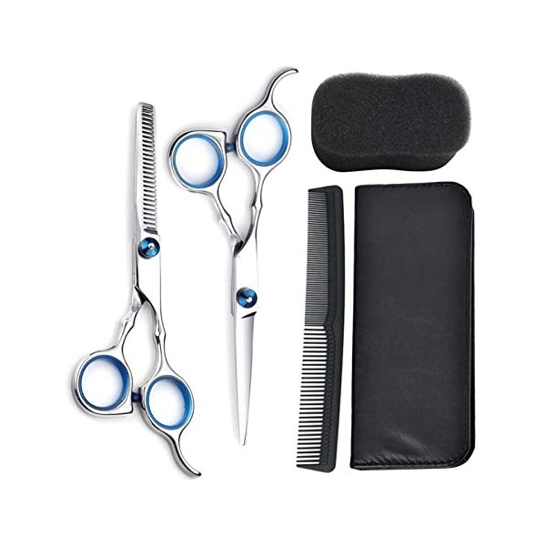 xuangui Ylingling Store Ciseaux de Coiffure Professionnels kit Hair Coup Cipeaux Ciseaux Hair Ciseaux PEP TOULE Color : C 