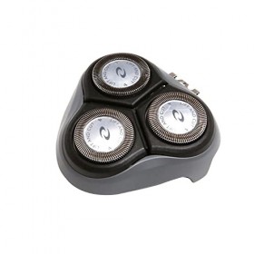 JUSTYUSHU Tête de rasoir électrique facile à installer avec support résistant à leau et durable Lames rotatives pour Philips