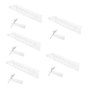 POPETPOP 5 Pièces Support De Ciseaux De Coiffure Étuis À Ciseaux Pour Coiffeurs Support De Cisaillement Mural Pour Salon De C