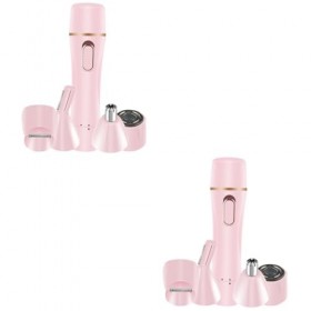 ABOOFAN 2 Pièces Épilateur Électrique Pour Femmes Poils Du Visage Féminin Rasoir De Sourcils Épilation Du Corps Femmes Coupe-